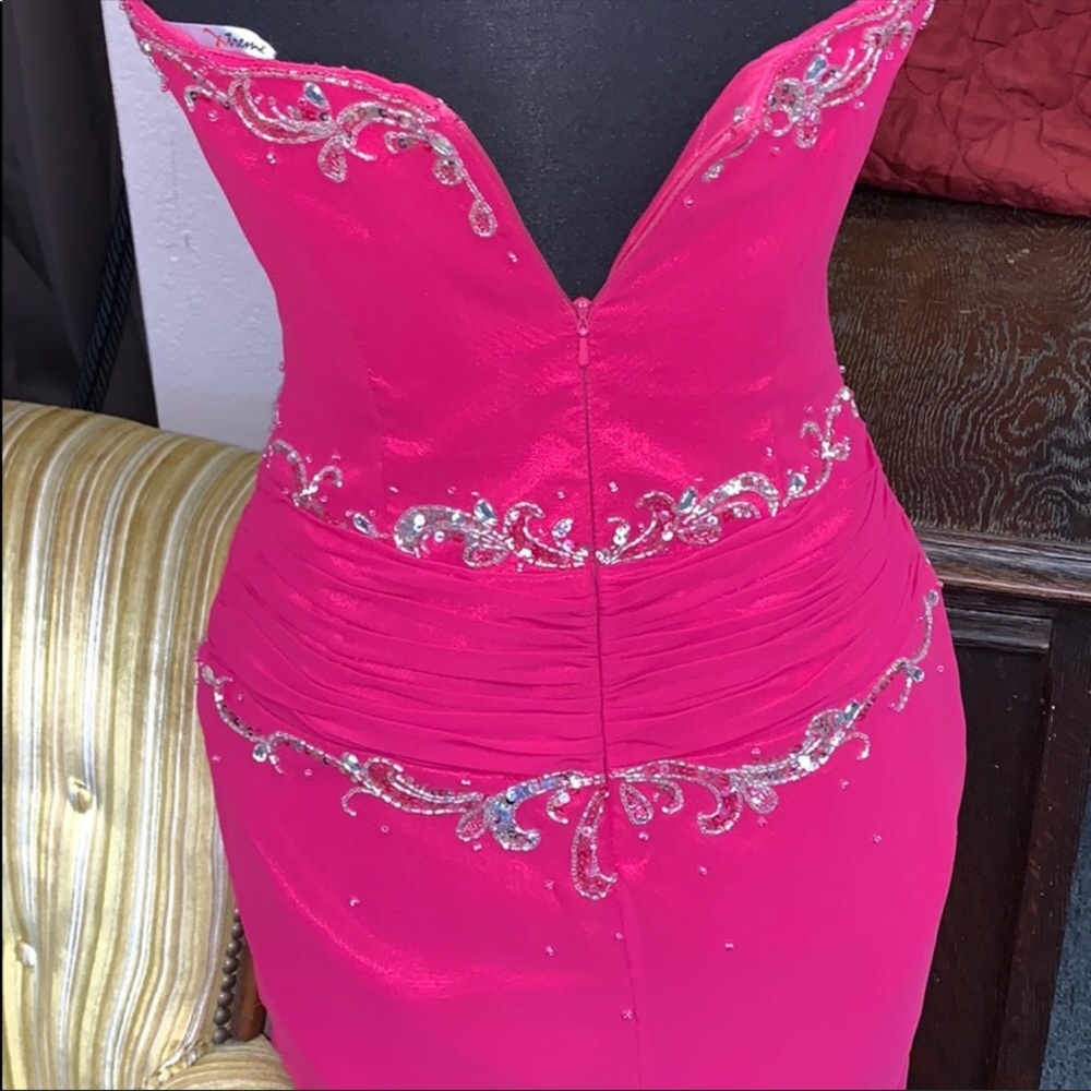 Xtreme beaded chiffon dress 10